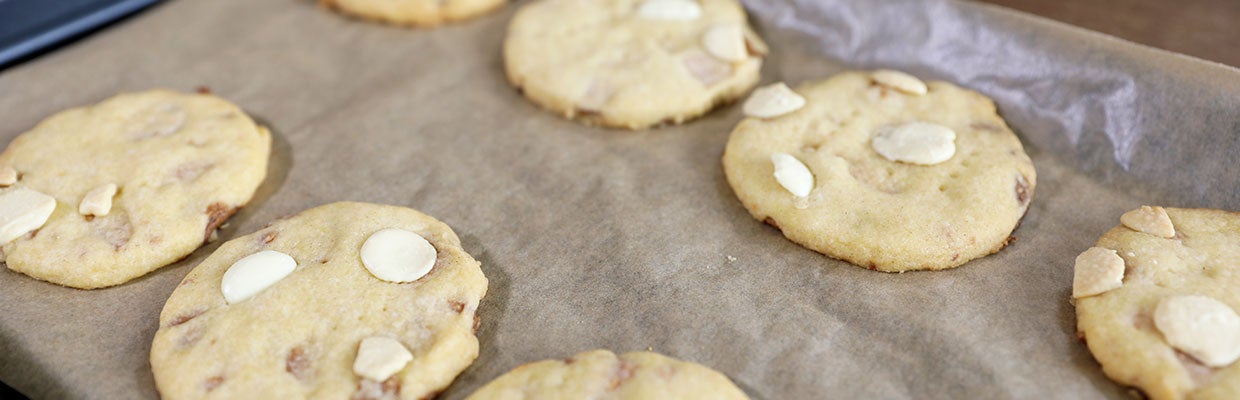 Milkybar shortbread cookies