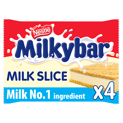 Milkybar® Milk Slice 4 x 26g