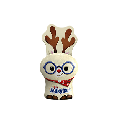 Milkybar® White Chocolate Christmas Reindeer 17g