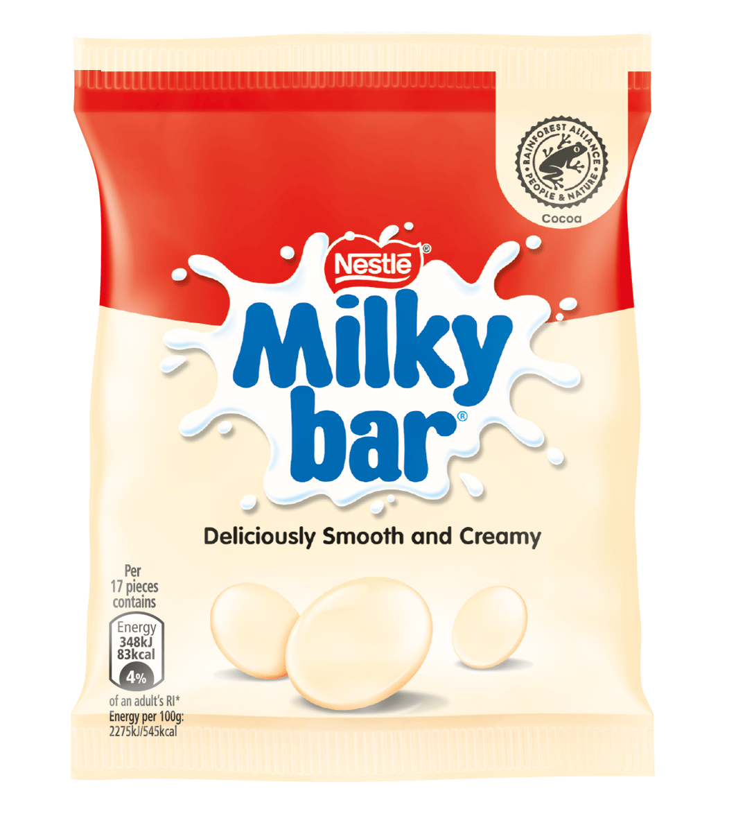 Milkybar® White Chocolate Buttons Bag 30g