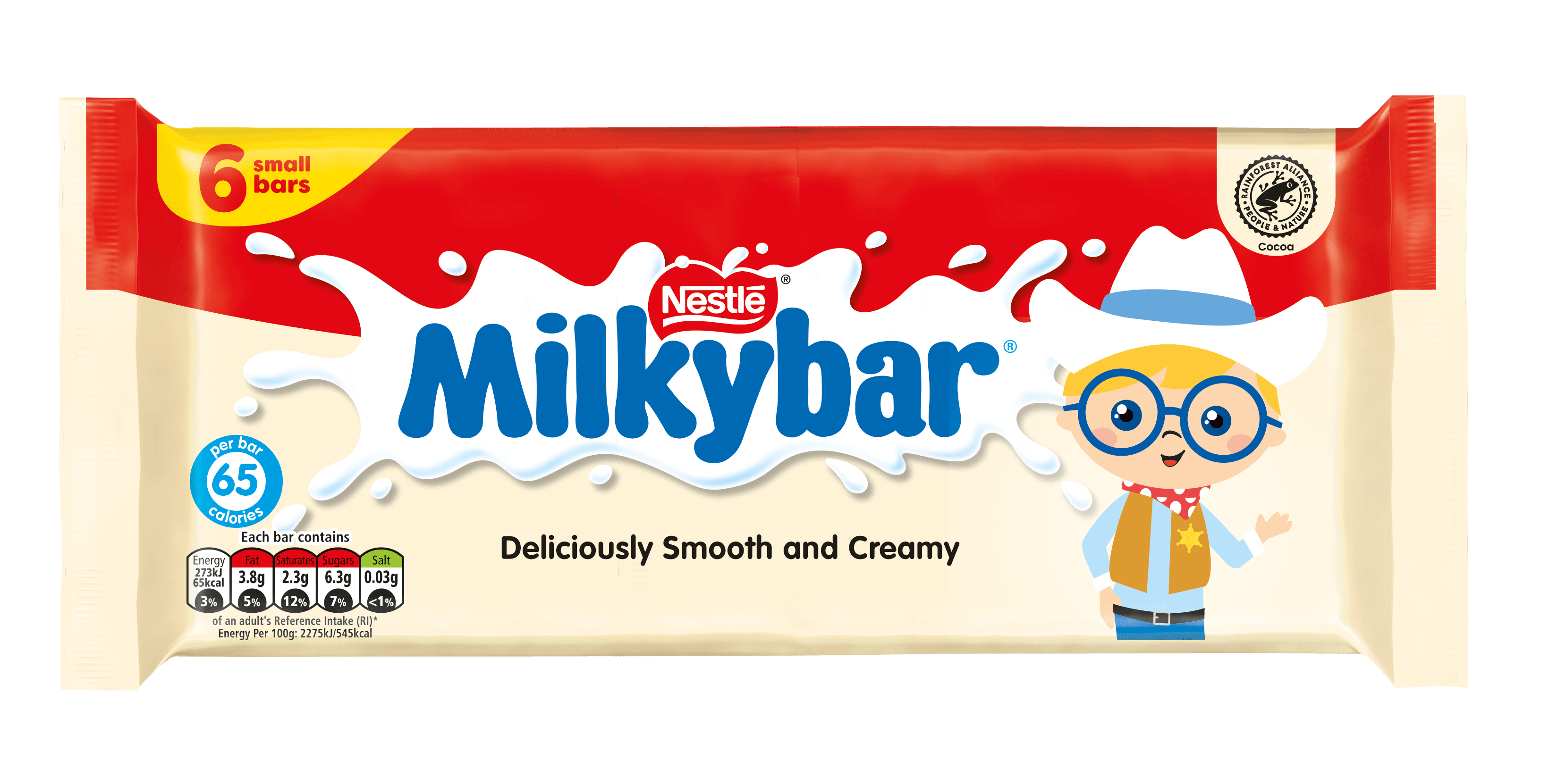 Milkybar® White Chocolate Kid Bar Multipack 12g 6 Pack 