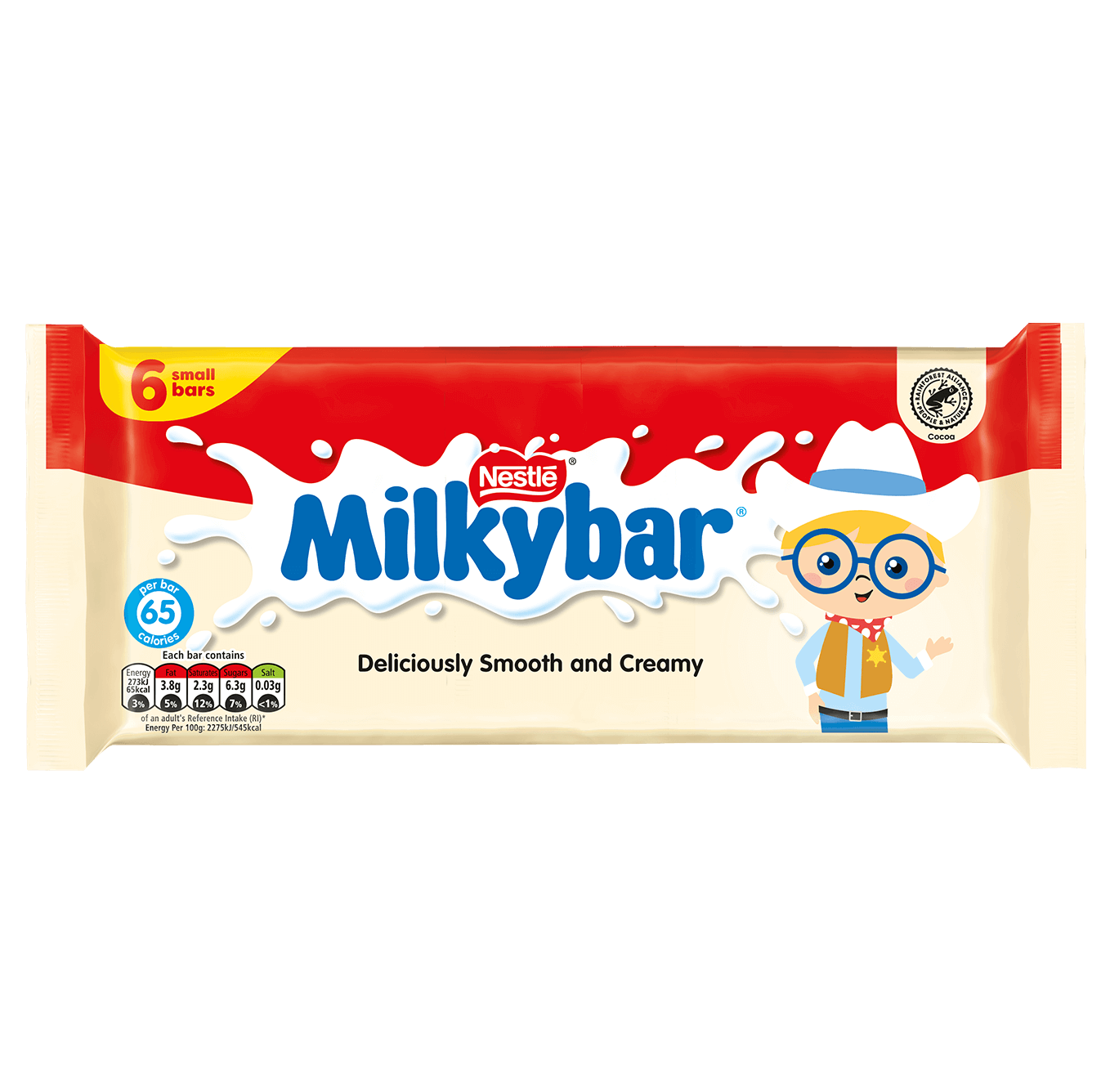 Milkybar® White Chocolate Kid Bar Multipack 12g 6 Pack 