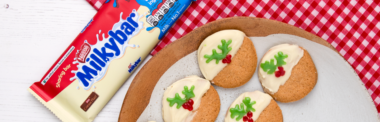 Milkybar festive cookie recipe